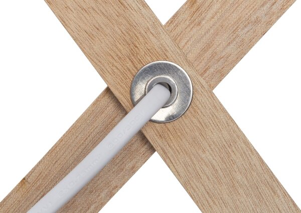 Nástěnná flexibilní lampa na čtení MITO, 1xE27 - 40W, chromovaná / bílá