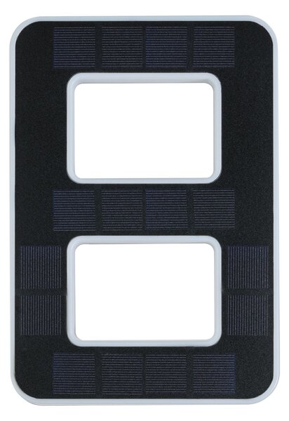 Paulmann 79849 solární domovní číslo 8 s vyměnitelnou baterií LED 0,2W 3000K, výška 23cm, IP44