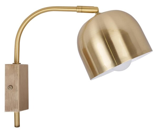 Nástěnná flexibilní lampa k posteli RUPI - 1xE27, 40W, patina