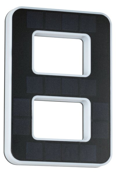 Paulmann 79849 solární domovní číslo 8 s vyměnitelnou baterií LED 0,2W 3000K, výška 23cm, IP44