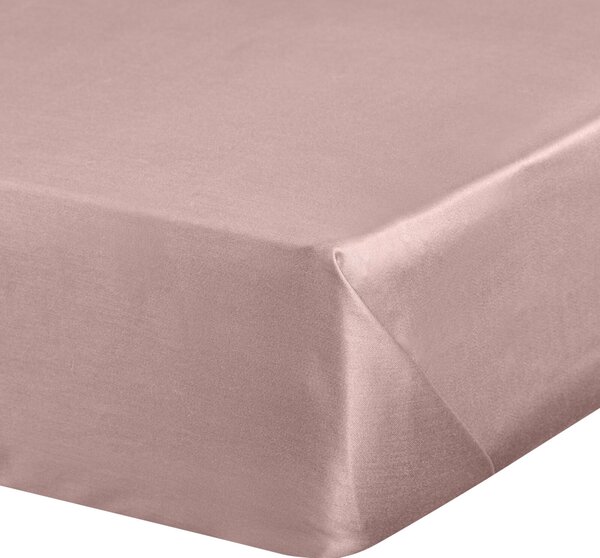MAKOSATÉNOVÉ PROSTĚRADLO NOVA 180X210 CM PUDROVÉ