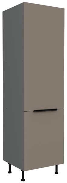 Potravinová skříň LUNARA - šířka 60 cm, tmavě béžová / antracit