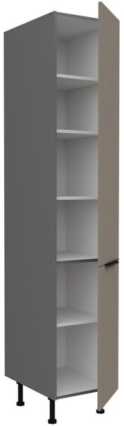 Potravinová skříň LUNARA - šířka 40 cm, tmavě béžová / antracit