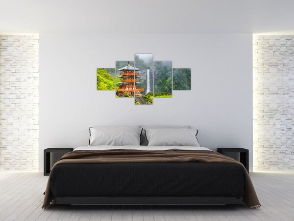 Obraz - Vodopád Nači (125x70 cm)