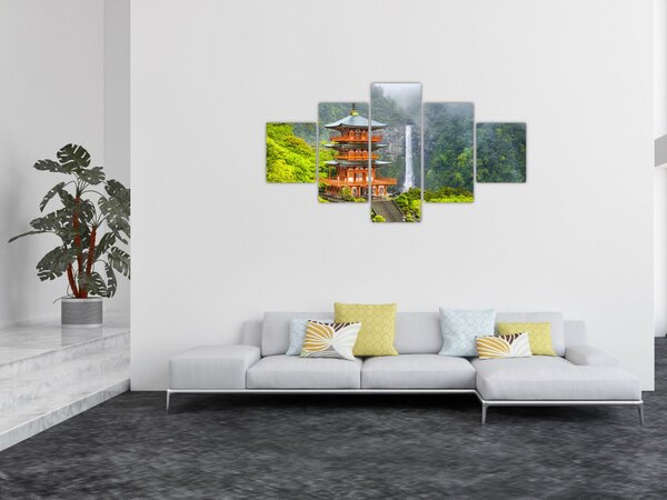 Obraz - Vodopád Nači (125x70 cm)