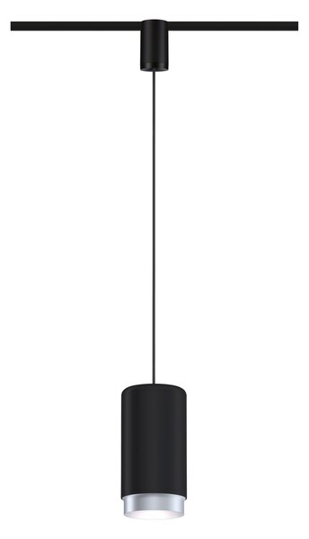 Paulmann 95402 Corus, černé závěsné svítidlo pro Urail, 1x50W E27, výška 27,2cm