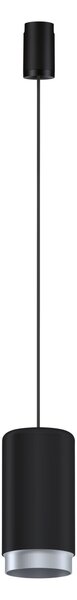 Paulmann 95402 Corus, černé závěsné svítidlo pro Urail, 1x50W E27, výška 27,2cm