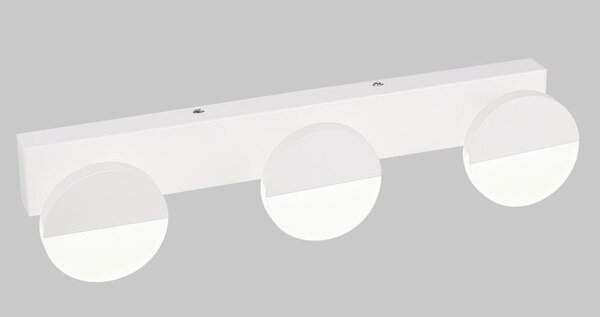 Moderní LED nástěnné osvětlení SING - 3x3W, 4000K (denní bílá), bílé
