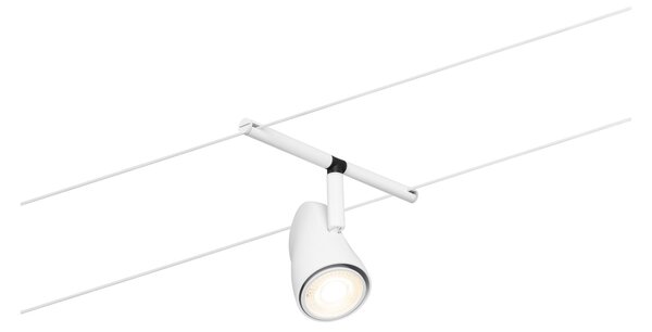 Paulmann 94467 CorDuo Cup Basic, bílý lankový systém, 5x max 10W LED 12V, 500cm