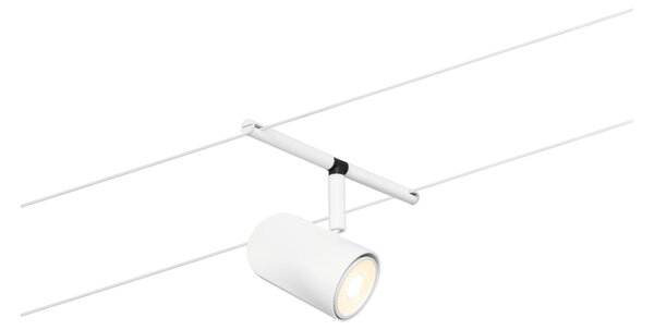 Paulmann 94467 CorDuo Cup Basic, bílý lankový systém, 5x max 10W LED 12V, 500cm