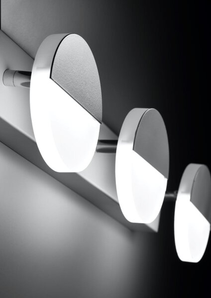 Moderní LED nástěnné osvětlení SING - 3x3W, 4000K (denní bílá), bílé