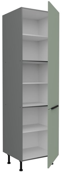 Potravinová skříň LUNARA - šířka 60 cm, zelená / antracit