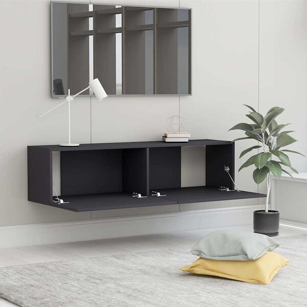 VidaXL TV skříňka 120x30x30 cm kompozitní dřevo [801490] Barva: Černý dub