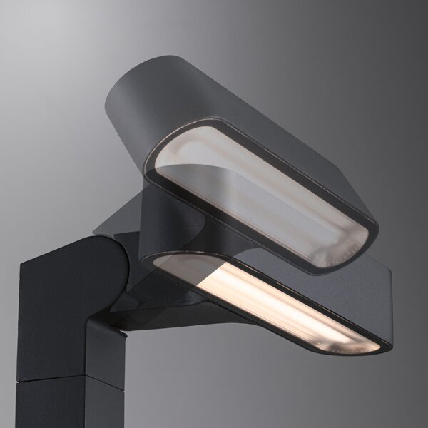 Paulmann 94546 Plug&Shine Ito Horizontal, zahradní sloupek, 6W LED 3000K, antracit, výška 70cm, IP65
