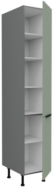 Potravinová skříň LUNARA - šířka 40 cm, zelená / antracit