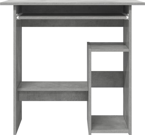 VidaXL Psací stůl 80 x 45 x 74 cm kompozitní dřevo [801368] Barva: Betonová šedá