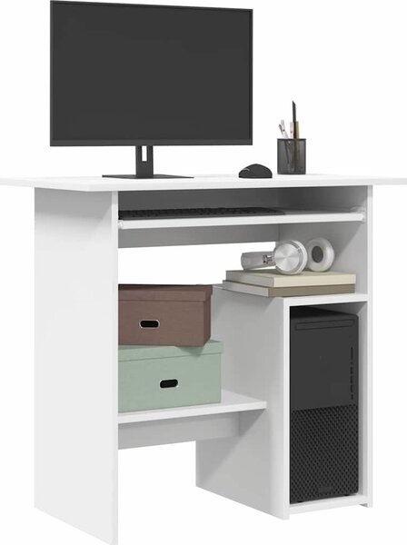 VidaXL Psací stůl 80 x 45 x 74 cm kompozitní dřevo [801368] Barva: Betonová šedá