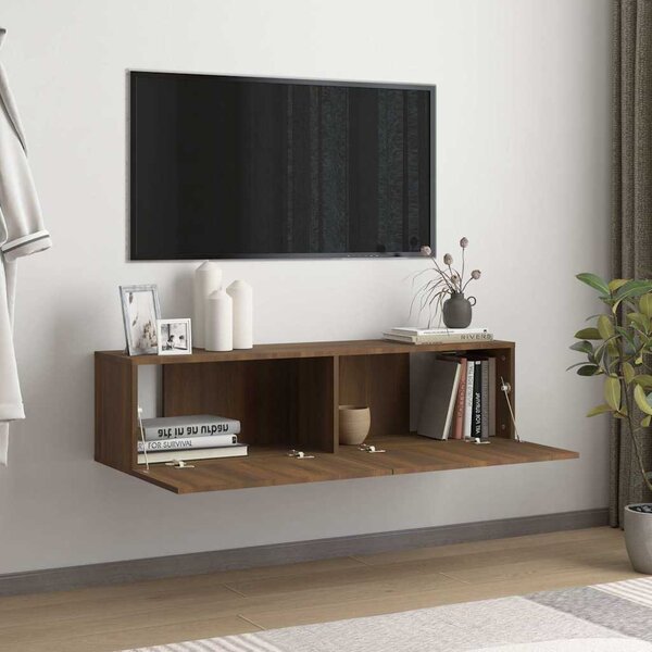VidaXL TV skříňka 120x30x30 cm kompozitní dřevo [801490] Barva: Černý dub