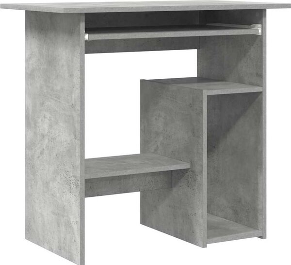 VidaXL Psací stůl 80 x 45 x 74 cm kompozitní dřevo [801368] Barva: Betonová šedá