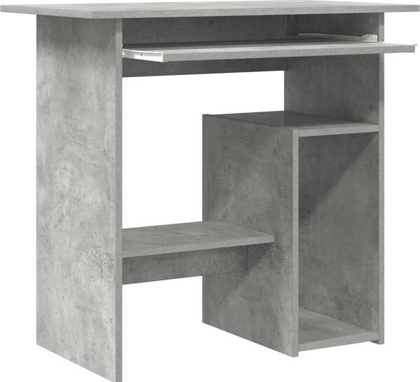 VidaXL Psací stůl 80 x 45 x 74 cm kompozitní dřevo [801368] Barva: Betonová šedá