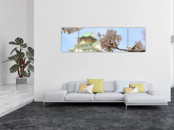 Obraz - Sakura (170x50 cm)