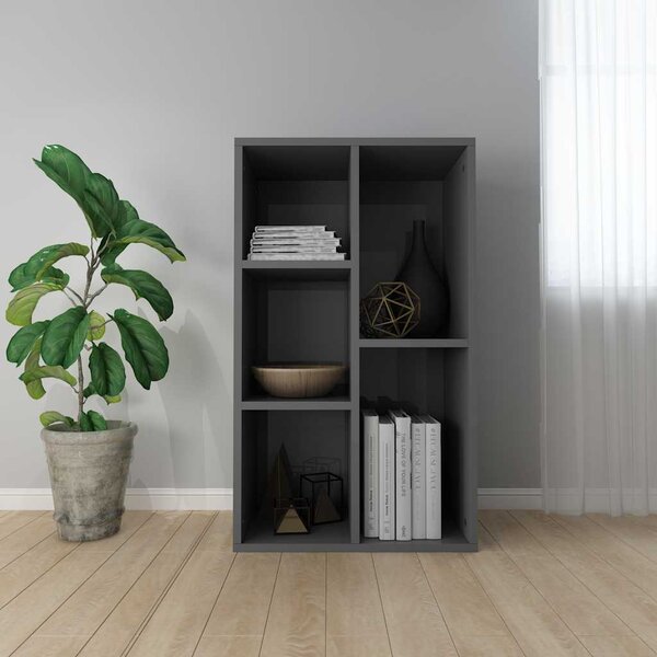 VidaXL Knihovna/příborník 50 x 25 x 80 cm kompozit [800166] Barva: dub sonoma