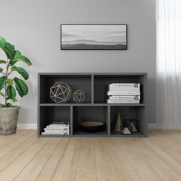 VidaXL Knihovna/příborník 50 x 25 x 80 cm kompozit [800166] Barva: dub sonoma