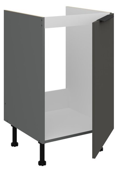 Dolní dřezová skříňka LUNARA - šířka 50 cm, grafit / antracit