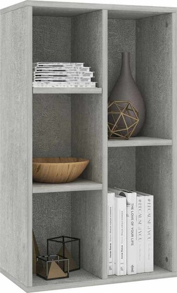 VidaXL Knihovna/příborník 50 x 25 x 80 cm kompozit [800166] Barva: dub sonoma