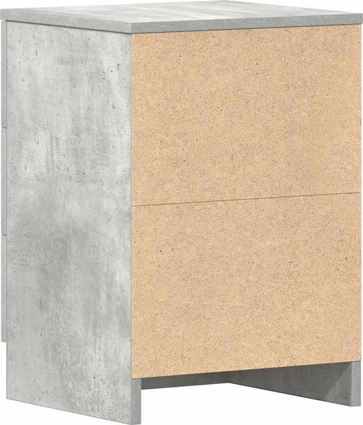 VidaXL Noční stolek 38 x 35 x 56 cm dřevotříska [800456] Barva: Černý dub