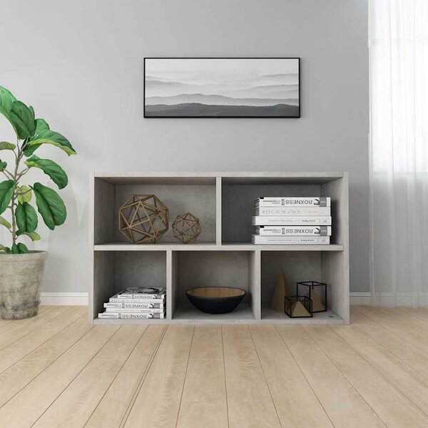 VidaXL Knihovna/příborník 50 x 25 x 80 cm kompozit [800166] Barva: dub sonoma