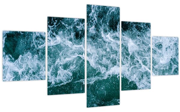 Obraz - Vlny oceánu (125x70 cm)