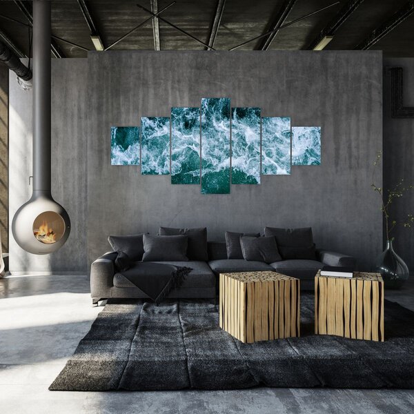 Obraz - Vlny oceánu (210x100 cm)