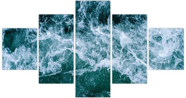 Obraz - Vlny oceánu (125x70 cm)