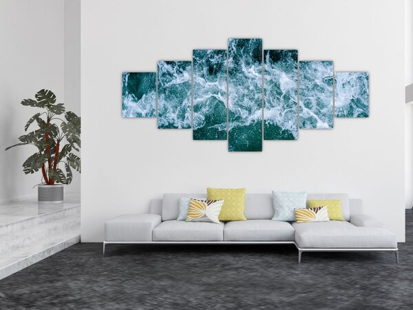 Obraz - Vlny oceánu (210x100 cm)
