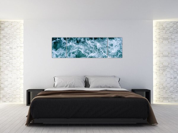 Obraz - Vlny oceánu (170x50 cm)