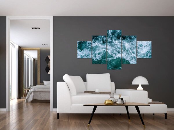 Obraz - Vlny oceánu (125x70 cm)