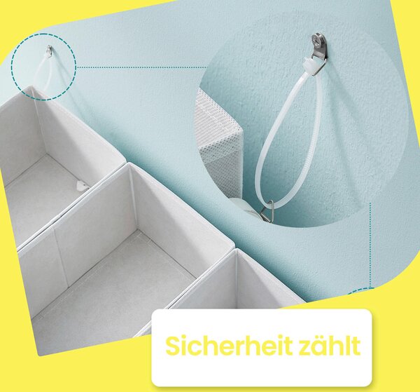 REGÁL DO DĚTSKÉHO POKOJE, bílá, 62,5/60/29,5 cm - Skříně & regály do dětského pokoje, Online Only