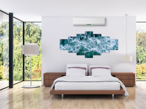 Obraz - Vlny oceánu (210x100 cm)