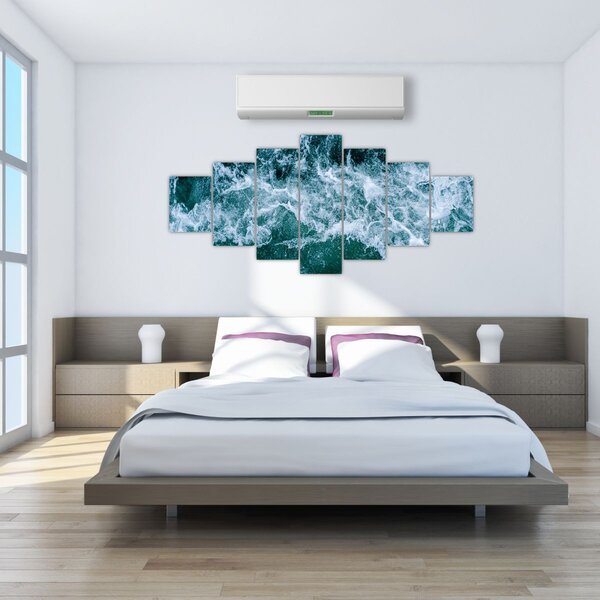 Obraz - Vlny oceánu (210x100 cm)