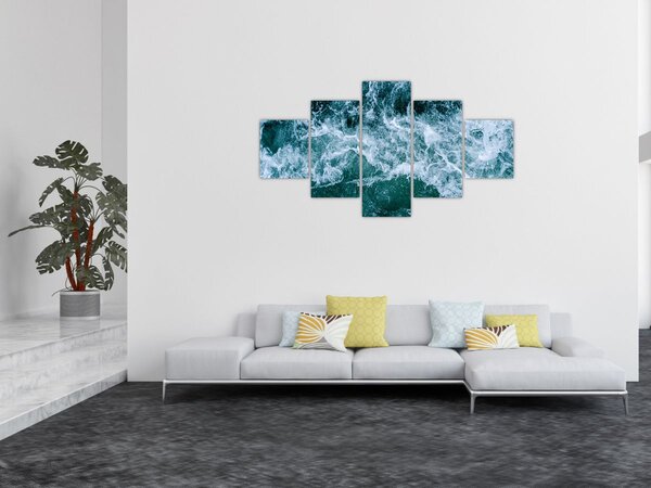 Obraz - Vlny oceánu (125x70 cm)
