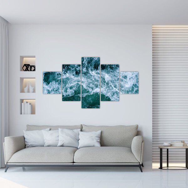 Obraz - Vlny oceánu (125x70 cm)