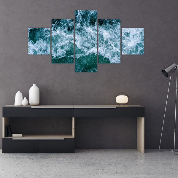 Obraz - Vlny oceánu (125x70 cm)