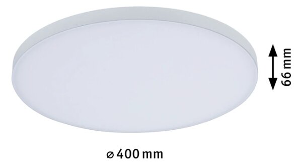 Paulmann 79891 Velora, bílé stropní svítidlo, 19W LED 3000K, průměr 40cm