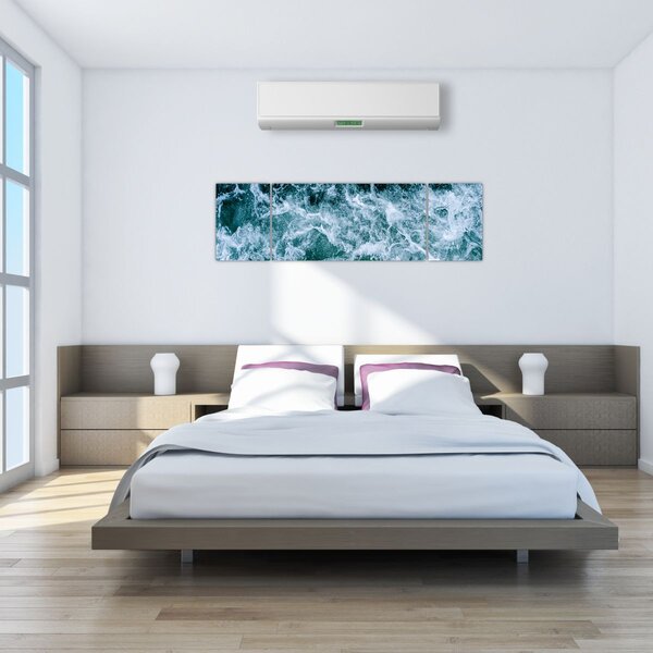 Obraz - Vlny oceánu (170x50 cm)