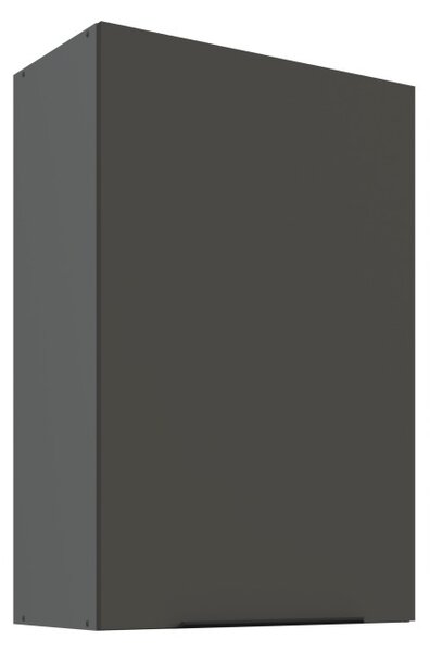 Vysoká horní skříňka LUNARA - šířka 60 cm, grafit / antracit