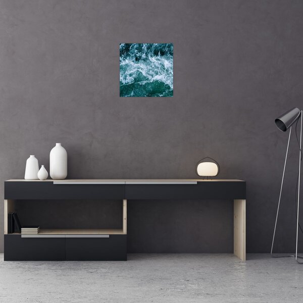 Obraz - Vlny oceánu (30x30 cm)