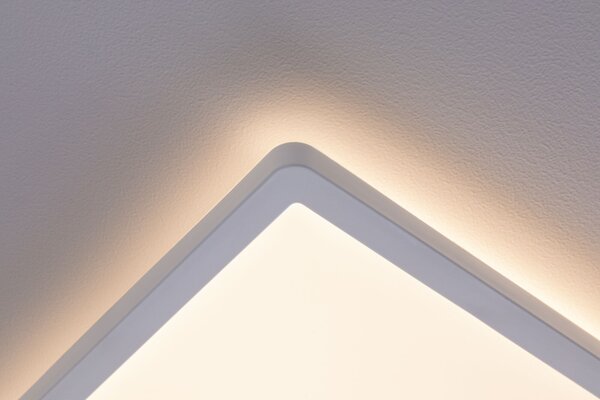 Paulmann 79925 Atria Shine, bílé stropní svítidlo s korónou 22W LED 3000K, 58x20cm