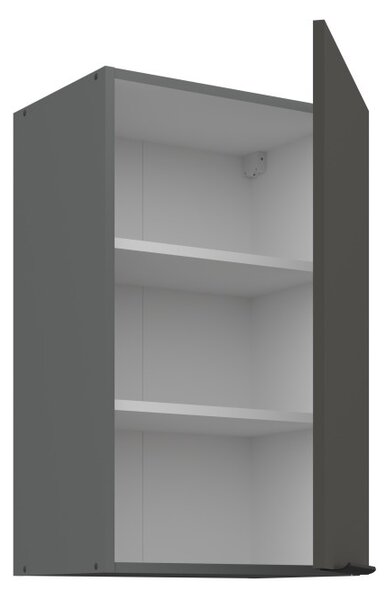 Horní kuchyňská skříňka LUNARA - šířka 45 cm, grafit / antracit