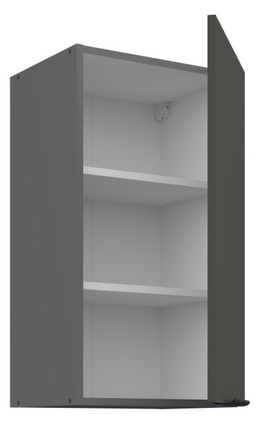 Horní kuchyňská skříňka LUNARA - šířka 40 cm, grafit / antracit